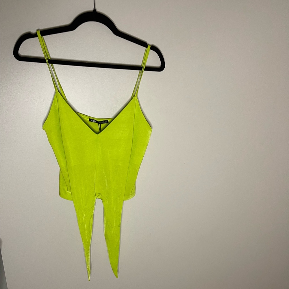 Zara tie top